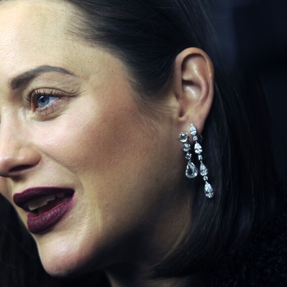 Marion Cotillard (enceinte) lors de la première de ''Assassin's Creed'' au AMC Empire à New York, le 13 décembre 2016. © Future-Image via ZUMA Press/Bestimage