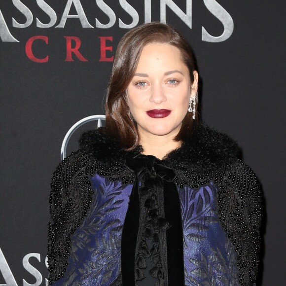 Marion Cotillard enceinte à la première de ''Assassins Creed'' à AMC Empire à New York, le 13 décembre 2016