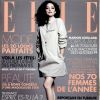 Marion Cotillard en couverture du magazine ELLE du 16 décembre 2016.