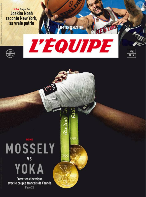 Couverture de "L'Equipe magazine" du 17 décembre 2016.