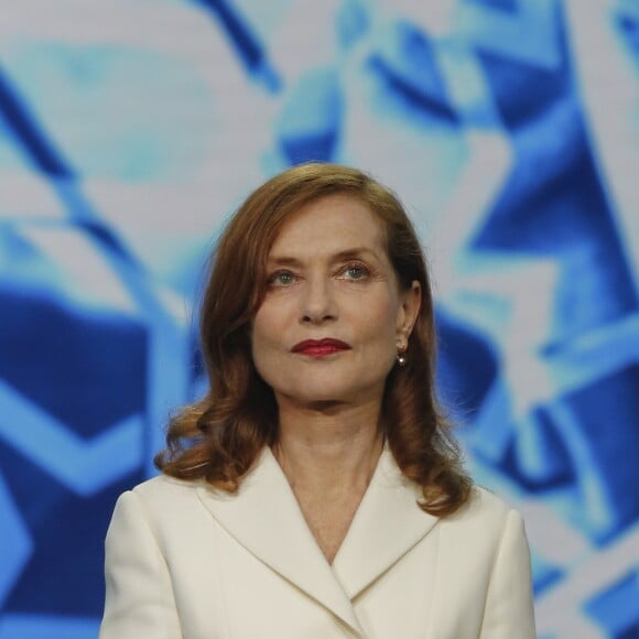 Isabelle Huppert - Personnalités lors de l'hommage à Paul Verhoeven pendant la 16e édition du Festival International du Film de Marrakech le 5 décembre 2016. © Philippe Doignon / Bestimage