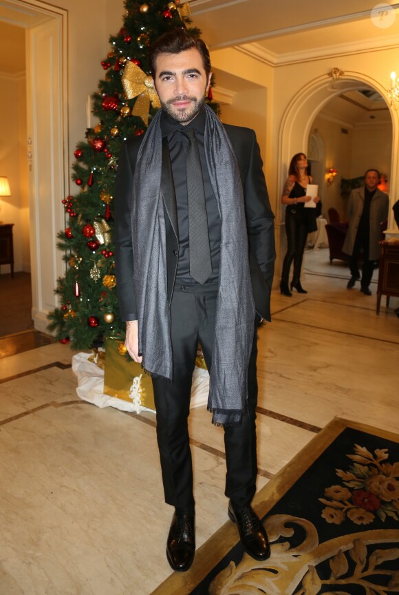 Gian Marco Tavani (Bachelor saison 3) lors de la finale de la 13ème édition Top Model Belgium 2017 au Lido à Paris le 18 décembre 2016. © Marc Ausset-Lacroix /Bestimage