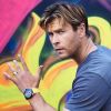 L'acteur australien Chris Hemsworth, ambassadeur de la marque, pose pour la nouvelle campagne TAG Heuer