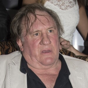 Cocktail en l'honneur de Gérard Depardieu à Buenos Aires après sa conférence de presse pour ses deux spectacles au Théatre Colon le 16 décembre 2016.