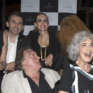 Cocktail en l'honneur de Gérard Depardieu à Buenos Aires après sa conférence de presse pour ses deux spectacles au Théatre Colon le 16 décembre 2016.