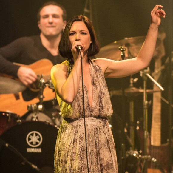 Exclusif - Concert de Natasha St-Pier au casino Barrière de Lille le 16 décembre 2016.