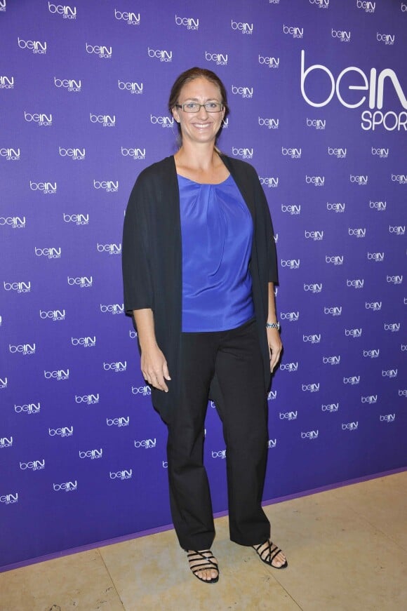 Mary Pierce - Soirée de lancement de la nouvelle chaîne de sport Bein Sport au théâtre national Chaillot, à Paris, le 1er juin 2012.