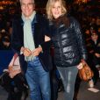 Exclusif - Laurence Piquet et son mari Norbert Balit au concert de Charles Aznavour au Palais des Sports à Paris, le 21 décembre 2016. © Guirec Coadic/Bestimage