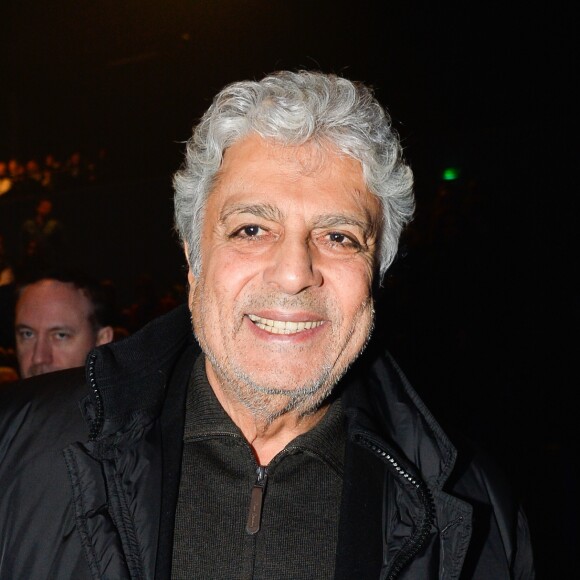 Exclusif - Enrico Macias au concert de Charles Aznavour au Palais des Sports à Paris, le 21 décembre 2016. © Guirec Coadic/Bestimage