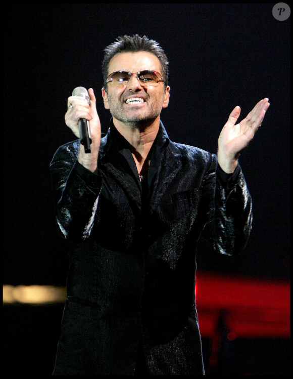 George Michael en concert à Stockholm en 2006. Le chanteur anglais est mort à 53 ans le 25 décembre 2016.