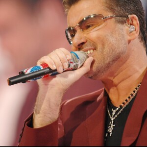 George Michael en concert à Wembley à Londres en juin 2007. Le chanteur anglais est mort à 53 ans le 25 décembre 2016.