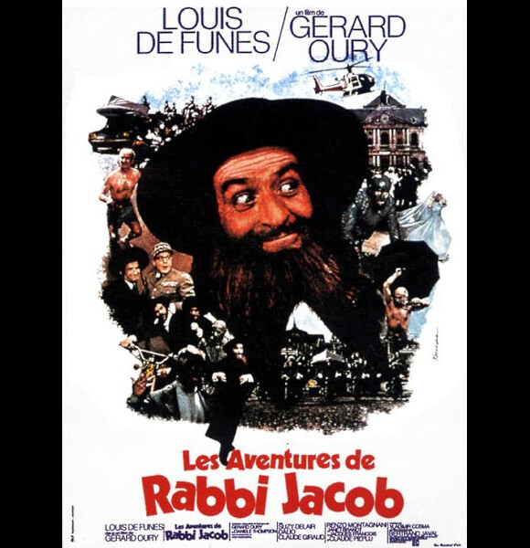 Affiche du film Les Aventures de Rabbi Jacob (1973)