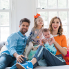 Eva Amurri et son mari Kyle Martino avec leurs deux enfants, Marlowe et Major.
