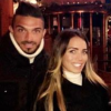Julien tanti et Manon Marsault à Copenhague, le 27 décembre 2016.