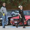 Liam Hemsworth et Miley Cyrus à la sortie du restaurant Nobu à Malibu. Le 2 décembre 2016
