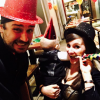 Noémie Honiat et Quentin Bourdy ont passé leur premier Noël avec leur bébé Zacharie. Décembre 2016.