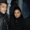 Janet Jackson et son fiancé Wissam Al Mana ont assisté au défilé de mode de Kira Plastinina "Lublu" pendant la Volvo fashion week à Moscou. Le 25 octobre 2012
