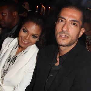 Janet Jackson et Wissam Al Mana au 65e Festival de Cannes, le 23 mai 2012
