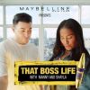 MannyMua et Makeupshayla dans "That Boss Life Pt. 1" pour Maybelline. Janvier 2017.