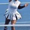 Serena Williams battue au deuxième tour par sa compatriote Madison Brengle ( 6-4, 6-7, 6-4) lors du tournoi d'Auckland, Nouvelle Zélande, le 4 janvier 2017.