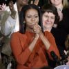 Michelle Obama fait ses adieux à la Maison Blanch, le 6 janvier 2017 à Washington.