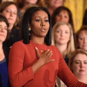 Michelle Obama fait ses adieux à la Maison Blanch, le 6 janvier 2017 à Washington.