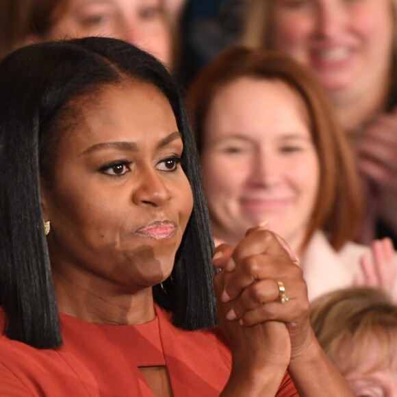 Michelle Obama fait ses adieux à la Maison Blanch, le 6 janvier 2017 à Washington.