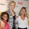 Nicole Kidman, Simone Biles à la 4e soirée des Gold Meets Golden Event à Los Angeles, le 7 janvier 2017