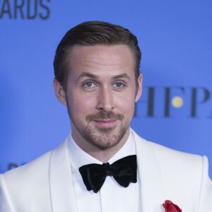 Ryan Gosling - Press Room lors de la 74e cérémonie annuelle des Golden Globe Awards à Beverly Hills, Los Angeles, Californie, Etats-Unis, le 8 janvier 2017. © Olivier Borde/Bestimage