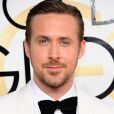 Ryan Gosling lors des Golden Globe Awards, Beverly Hilton Hotel, Los Angeles, le 8 janvier 2016.