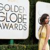 Emily Ratajkowski, sublime en robe Reem Acra et sandales Stuart Weitzman - La 74ème cérémonie annuelle des Golden Globe Awards à Beverly Hills, le 8 janvier 2017.