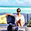 Meghan Markle, compagne du prince Harry, à Miami début 2015 lors de l'Art Basel. Photo Instagram.