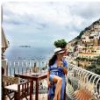 Meghan Markle, compagne du prince Harry, en séjour à Positano fin 2016. Photo Instagram.