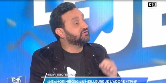 Cyril Hanouna - "TPMP", mardi 10 janvier 2017, C8