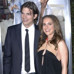 Natalie Portman et Ashton Kutcher à l'avant-première du film "Sex Friends" à Los Angeles le 11 janvier 2011