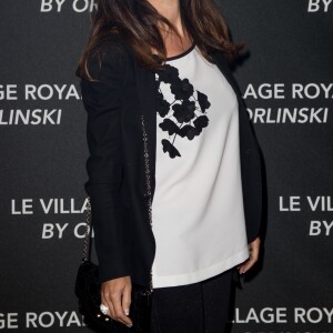 Exclusif - Fabienne Carat - Inauguration du Village Royal By Richard Orlinski à Paris le 15 septembre 2016. © Cyril Moreau/Bestimage