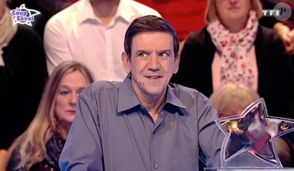 Christian face à Mélanie dans "Les 12 Coups de midi" sur TF1. Le 11 janvier 2017.