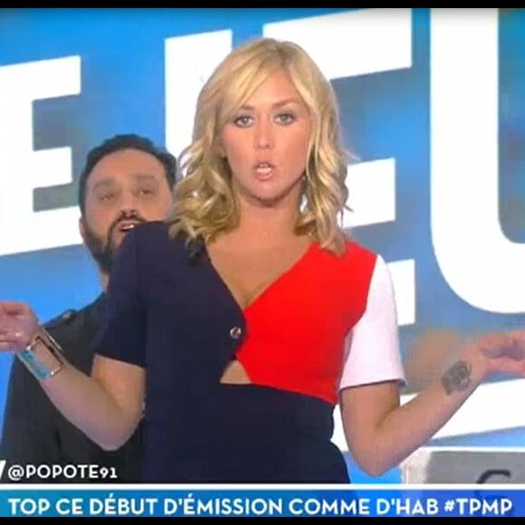 Enora Malagré dans la peau d'une hôtesse de l'air - "TPMP", jeudi 12 janvier 2017, C8