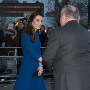 La duchesse Catherine de Cambridge était en visite dans un centre de Child Bereavement UK le 11 janvier 2017.