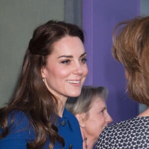 La duchesse Catherine de Cambridge était en visite dans un centre de Child Bereavement UK le 11 janvier 2017.