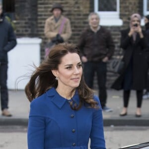 La duchesse Catherine de Cambridge était en visite dans un centre de Child Bereavement UK le 11 janvier 2017.