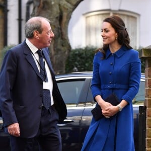 La duchesse Catherine de Cambridge était en visite dans un centre de Child Bereavement UK le 11 janvier 2017.