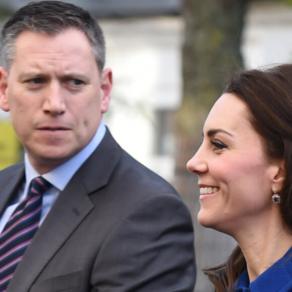 La duchesse Catherine de Cambridge était en visite dans un centre de Child Bereavement UK le 11 janvier 2017.