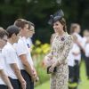 Kate Middleton, duchesse de Cambridge, commémorations du centenaire de la Bataille de la Somme à Thiepval, le 1er juillet 2016