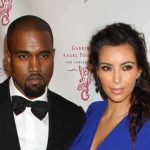 Kanye West, Kim Kardashian à la Soiree "Angel Ball" a New York, le 22 octobre 2012.