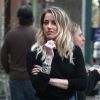 Exclusif - Amber Heard est allée diner à Los Angeles, le 10 décembre 2016