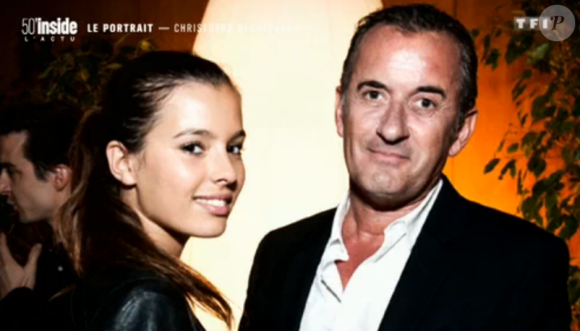 Christophe Dechavanne parle de ses enfants sur TF1 dans 50 Minutes Inside le 14 janvier 2017 (capture d'écran)