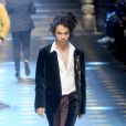 Luka Sabbat défile pour Dolce &amp; Gabbana à la Fashion Week de Milan. Le 14 janvier 2017.