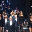 Austin Mahone anime le défilé Dolce &amp; Gabbana à la Fashion Week de Milan. Le 14 janvier 2017.