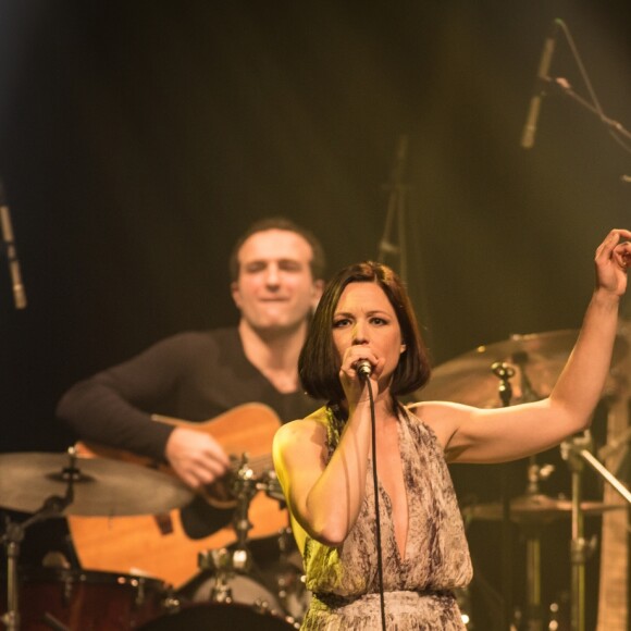 Exclusif - Concert de Natasha St-Pier au casino Barrière de Lille le 16 décembre 2016.